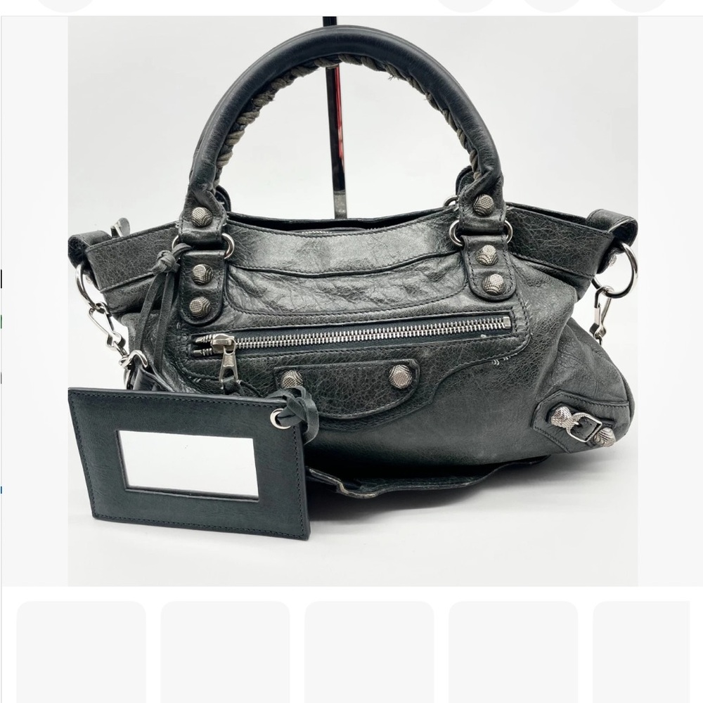 Balenciaga Black/ Gray First bag